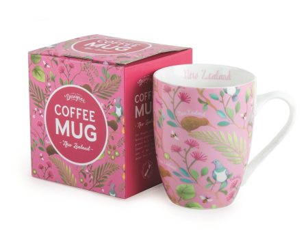 Coffee Mug - Pink Icons Discount