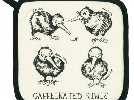 Caffeinated Kiwis Pot Holder Cheap