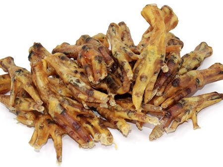 Chicken Feet Dog Chew Treat -  Nails Trimmed Off, 340 grams (12 oz) 24 - 30 Pack,  Natural, Easily Digested, Single Ingredient Cat & Dog Chew Treats For Sale