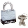 1-1 8 In. Keyed Padlock, Laminated Warded Steel For Sale