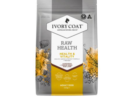 Ivory Coat Adult Dog Raw Health – Health & Vitality 1.8kg Online now