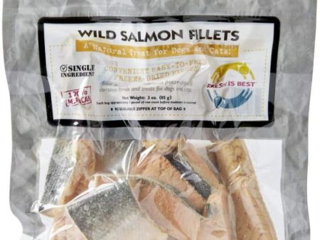 Fresh is Best Freeze Dried Treats, Salmon Fillets 3oz Cheap