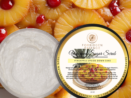 Pineapple Upside Down Cake Whipped Sugar Scrub Online Sale