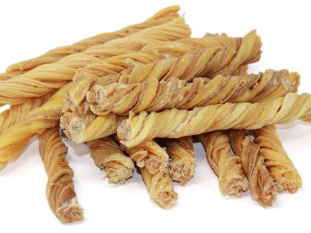 Beef Tripe Twist Dog Treat - 454 grams (16 oz.) 6  Long 16 -20 pieces, Rawhide Alternative,  Chewy, Single Ingredient Flavorful Beef Tripe, Small  to Large Dogs Online