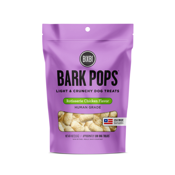 Bixbi Bark Pops Dog Treats Rotisserie Chicken For Cheap