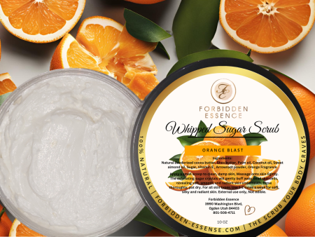 Orange Blast Whipped Sugar Scrub Online