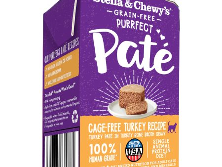 Stella & Chewy s Purrfect Cat Wet Food Pate Cage-Free Turkey For Sale