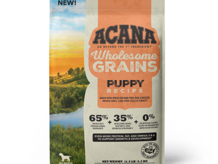 Acana 60% Wholesome Grains Dog Dry Food Puppy Recipe Cheap