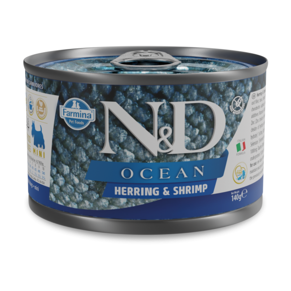 Farmina N&D Ocean Grain Free Dog Can Food Herring & Shrimp For Sale