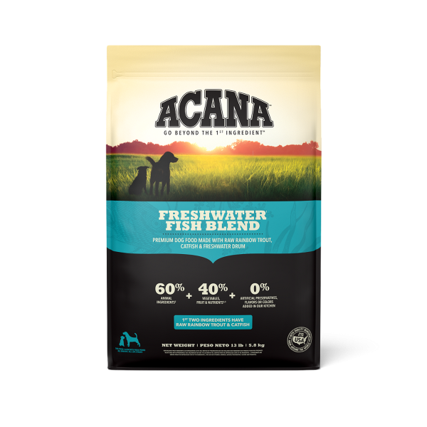 Acana 60% Grain Free Dog Dry Food Freshwater Fish Online