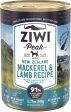 Ziwi Peak Grain Free Dog Can Food Mackerel & Lamb Online