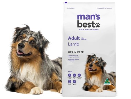 Man’s Best – Adult Dog Grain Free Lamb Discount