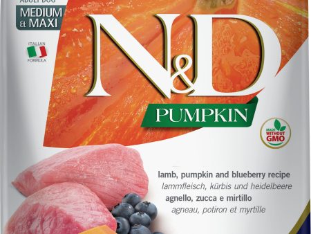 Farmina N&D Pumpkin Grain Free Dog Dry Food Lamb Med Maxi Fashion