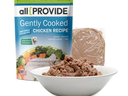 All Provide Dog Frozen Gently Cooked Food Chicken Cheap