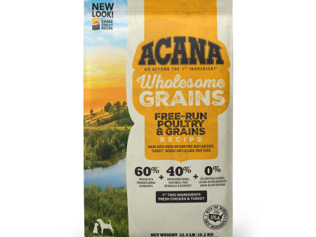 Acana 60% Wholesome Grains Dog Dry Food Free-Run Poultry Online