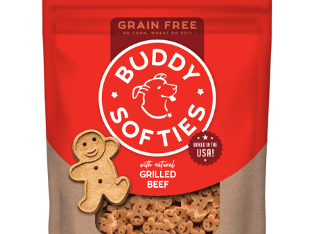 Buddy Biscuit Soft & Chewy Dog Grain Free Treats Beef Online Sale