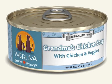 Weruva Grain Free Dog Can Food Grandma s Chicken Soup Sale