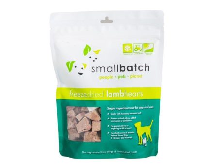 Small Batch Freeze Dried Treats Lamb Hearts Fashion