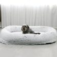 Cozy Oversized Pet Bed for Dogs & Humans - Calming, Washable Online Hot Sale