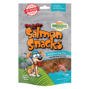 Doggie Treats, Salmon Snacks, 3oz Hot on Sale