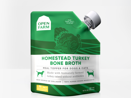 Open Farm Bone Broth Turkey, 12oz For Discount