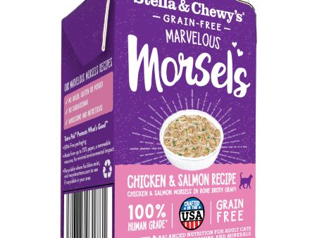 Stella & Chewy s Marvelous Morsels Cat Wet Food Chicken & Salmon Sale