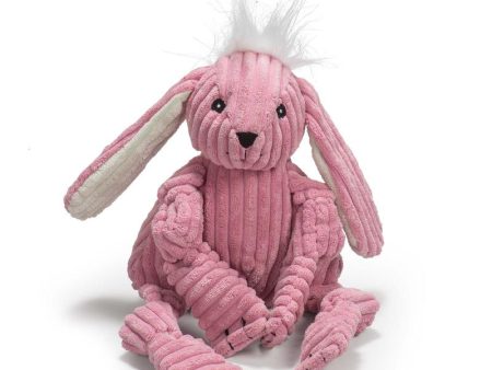 HuggleHounds Knottie Bitsy Bunny Small Dog Toy Supply