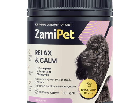 ZamiPet – Relax & Calm Chews For Dogs Discount