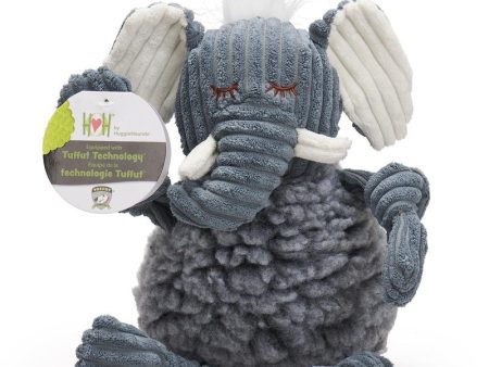 Hugglehounds HuggleFleece FlufferKnottie Ellamae Elephant Small Online now