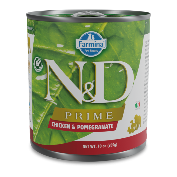 Farmina N&D Prime Grain Free Dog Can Food Chicken & Pomegranate For Cheap