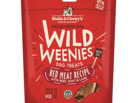 Stella & Chewy s Dog Treats Freeze Dried Wild Weenies Red Meat Recipe Online Sale