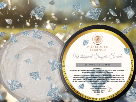 Dripping in Diamonds Whipped Sugar Scrub Supply