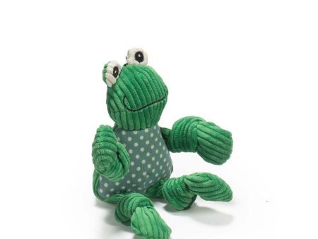 HuggleHounds Knottie Fergie Frog Small Dog Toy Online Sale