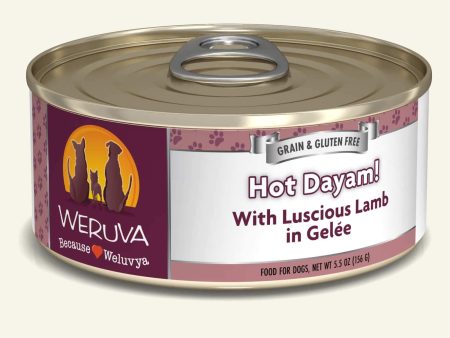 Weruva Grain Free Dog Can Food Hot Dayam For Discount