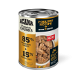 Acana Grain Free Dog Can Food Premium Chunks Poultry Recipe Cheap