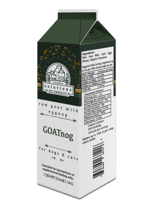 Solutions Pet Products Frozen Raw Goat Milk GOATnog Online now