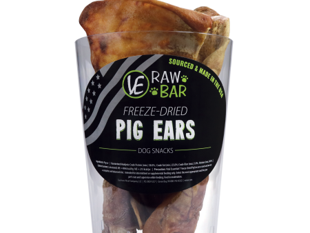 Vital Essentials Dog Freeze Dried Raw Bar Pig Ear Sale