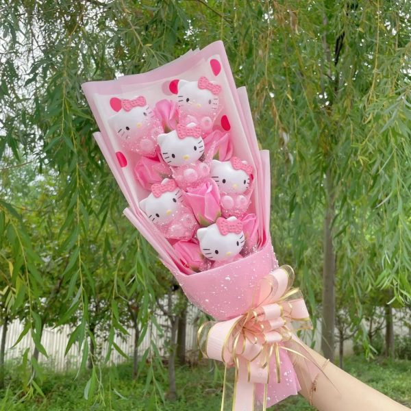 Plush Dolls  Flower Bouquet For Cheap