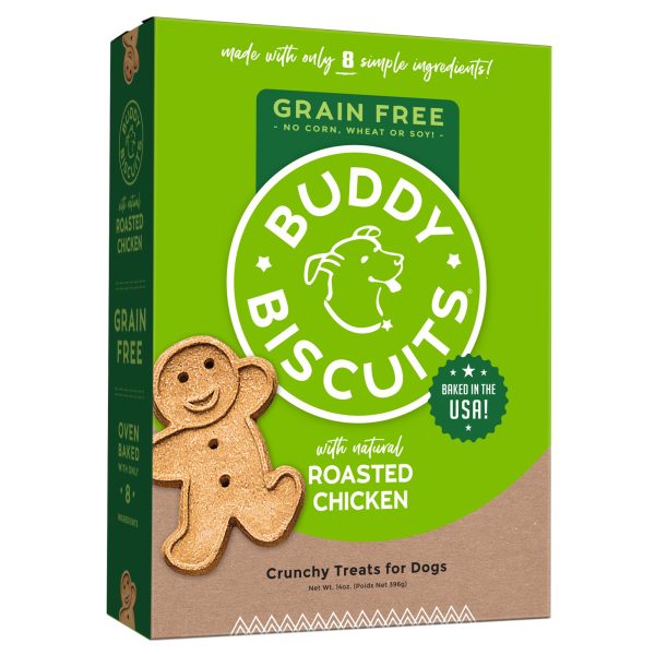 Buddy Biscuit Oven Baked Dog Grain Free Treats Chicken For Cheap