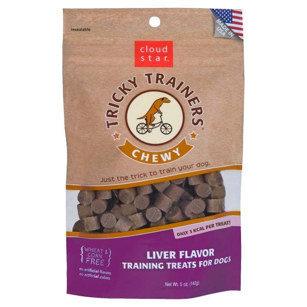 Cloud Star Tricky Trainers Chewy Dog Treats Liver For Sale