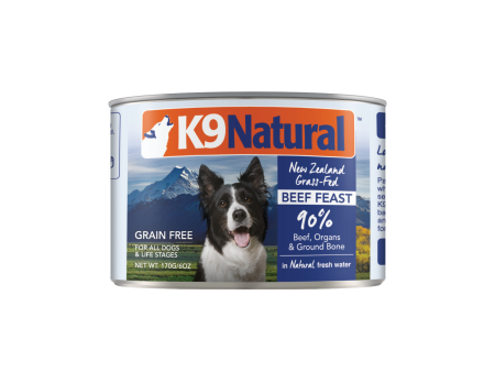 K9 Natural Grain Free Dog Can Food Beef Sale