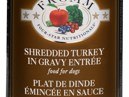 Fromm Four Star Grain Free Dog Can Food, Shredded Turkey Online