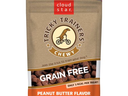 Cloud Star Tricky Trainers Chewy Dog Grain Free Treats Peanut Butter Online