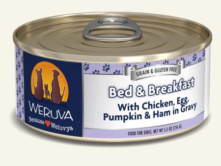 Weruva Grain Free Dog Can Food Bed & Breakfast Online now