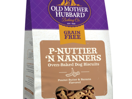 Old Mother Hubbard P-Nuttier  N Nanners Mini Biscuits Dog Treats Supply