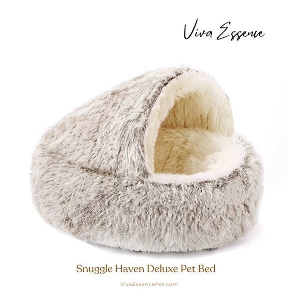 Snuggle Haven Deluxe Pet Bed Fashion