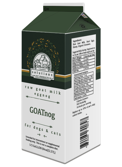 Solutions Pet Products Frozen Raw Goat Milk GOATnog Online now