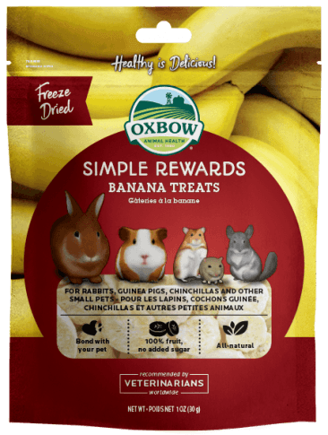 Oxbow Small Animal Simply Rewards Banana Treat, 1oz Fashion