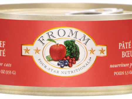 Fromm Four Star Grains Cat Can Food, Pate Beef Sale