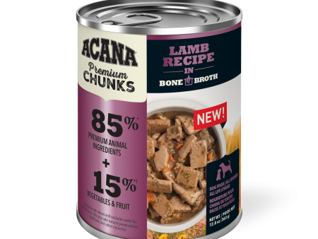 Acana Grain Free Dog Can Food Premium Chunks Lamb Recipe Sale